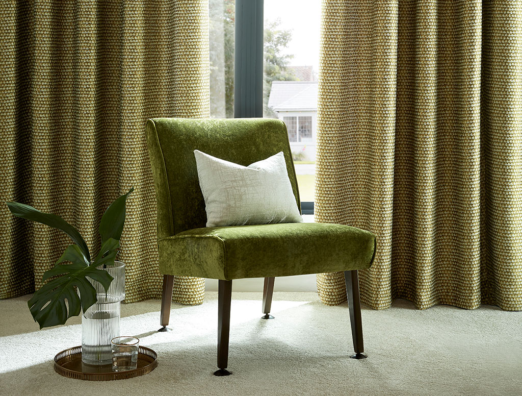 the green psychology of colour living room 