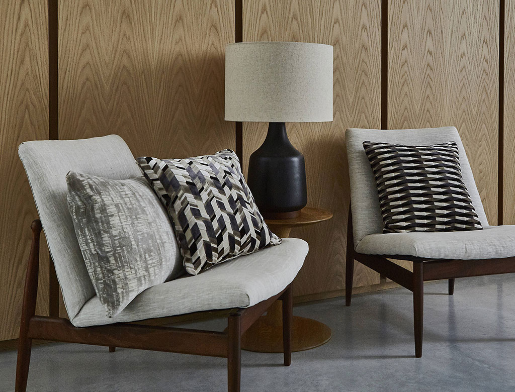 office chairs with scandi design interior 