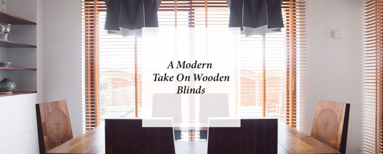 A Modern Take On Wooden Blinds thumbnail