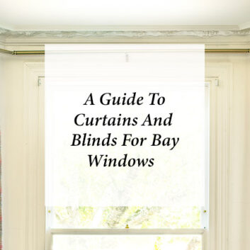How to dress a bay window with blinds and curtains thumbnail