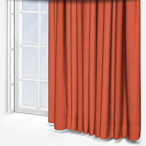 product image of orange living room curtain