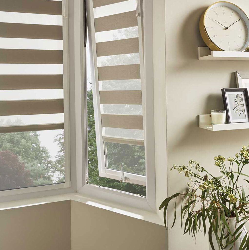 image to show a uni room using perfect fit blinds 