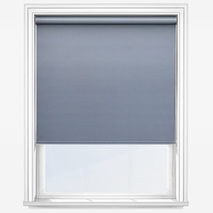 product photo of a blue roller blind