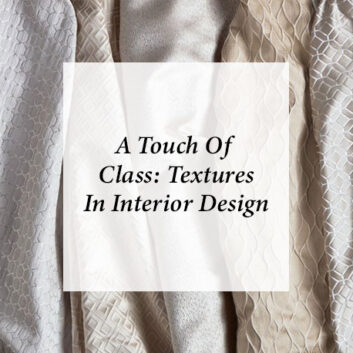 A Touch Of Class: Textures In Interior Design thumbnail
