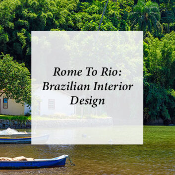 Rome To Rio: Brazilian Interior Design thumbnail
