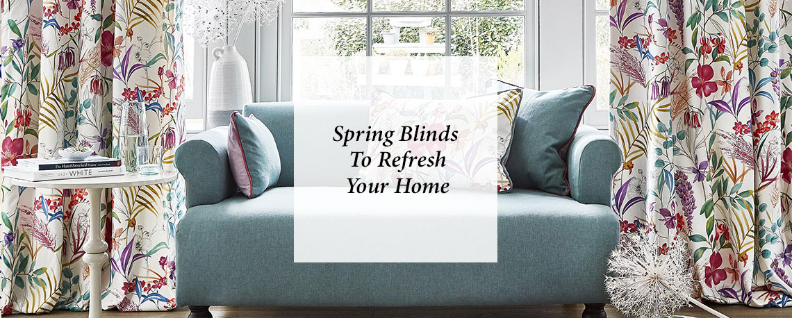 Inspiration Blooms; Spring Blinds To Refresh Your Home!