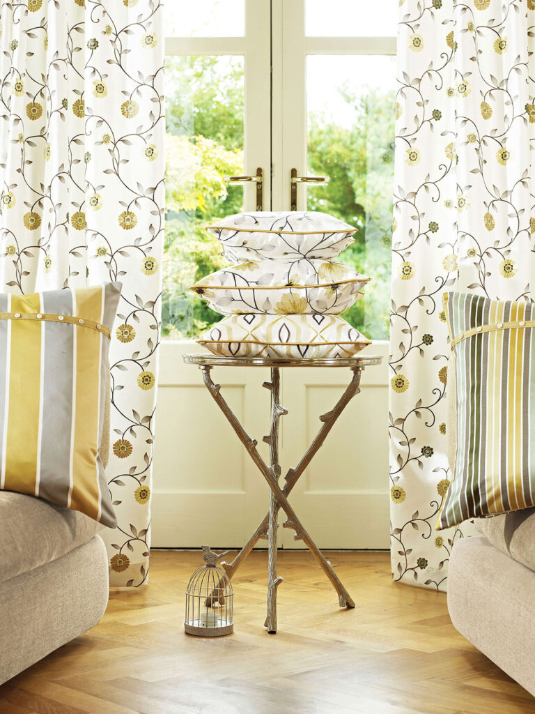 image of bright home using natural spring light 
