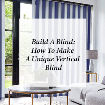 Build A Blind: How To Make A Unique Vertical Blind thumbnail