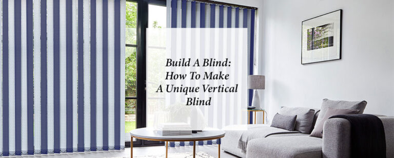 Build A Blind: How To Make A Unique Vertical Blind thumbnail