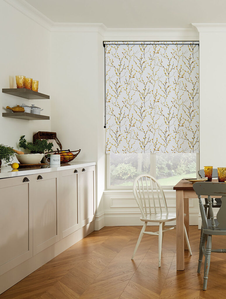 image to show some kitchen roller blinds ideas 