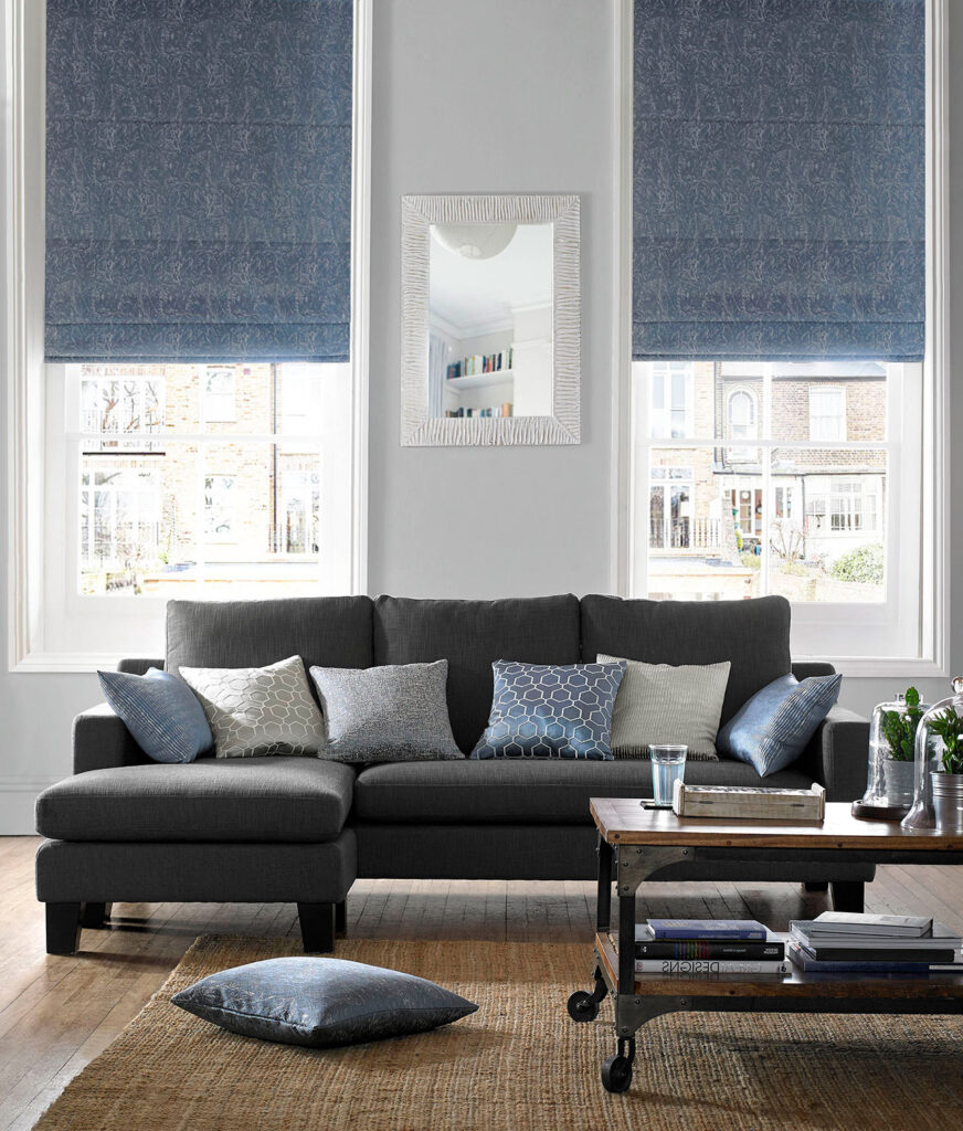 image to show the type of blind to use to keep the heat out 