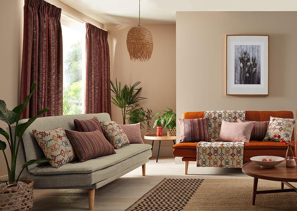 image to show example of a 70s style living room