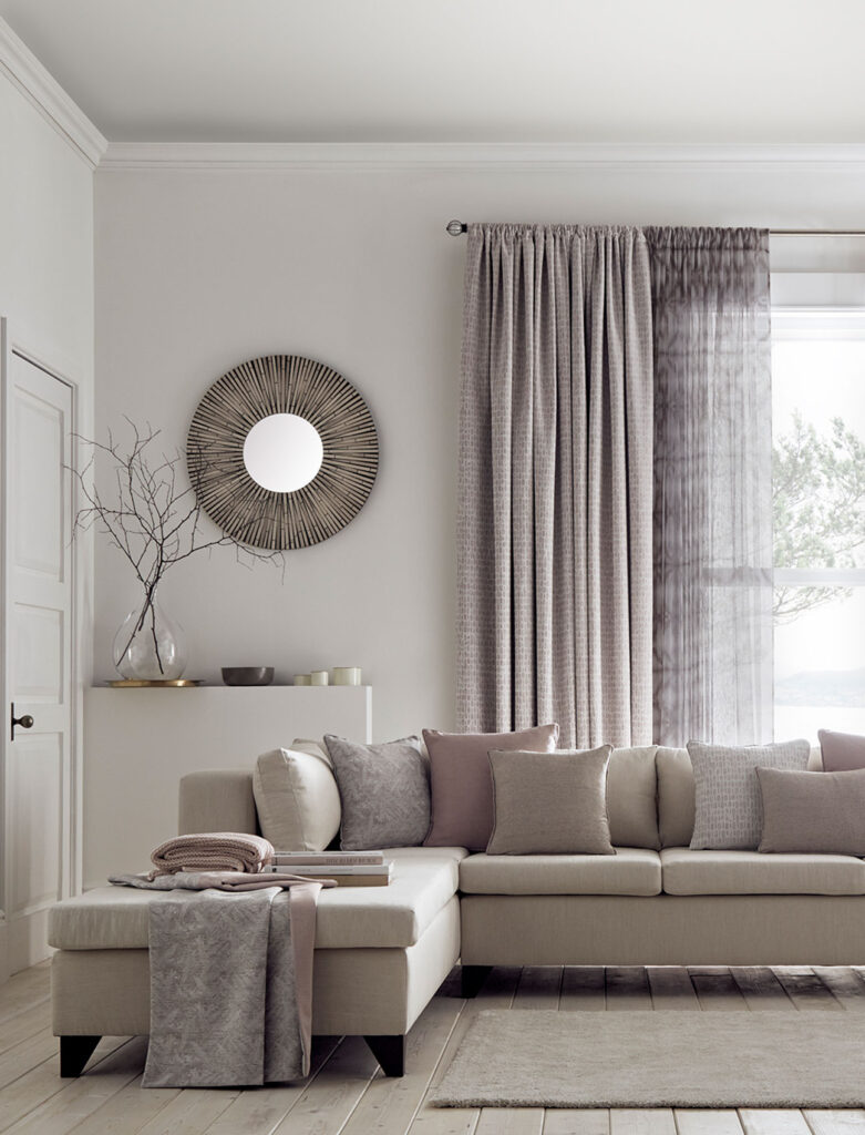 image of beige living room