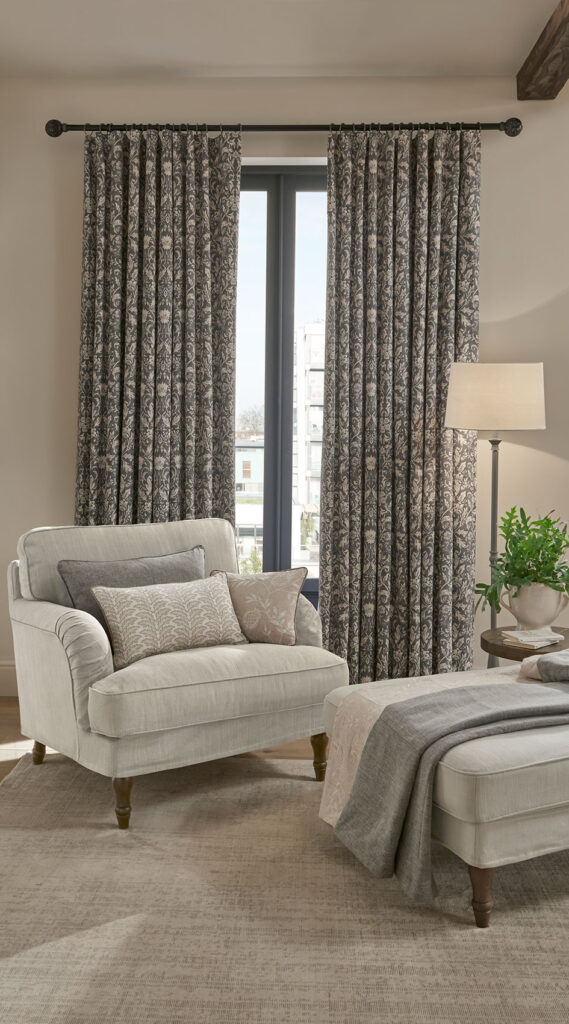 image of living to show a sage green aesthetic interior