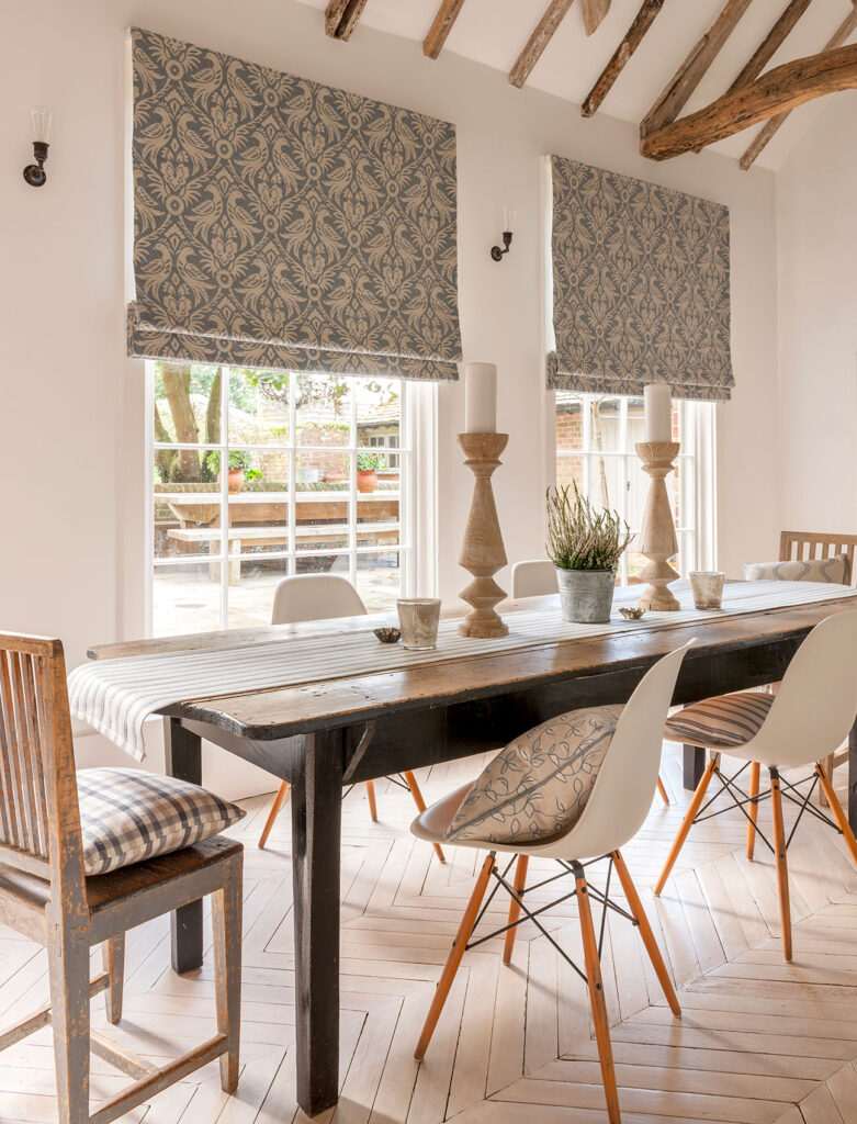 room set photo to show example of classic farmhouse interior design being used in a kitchen