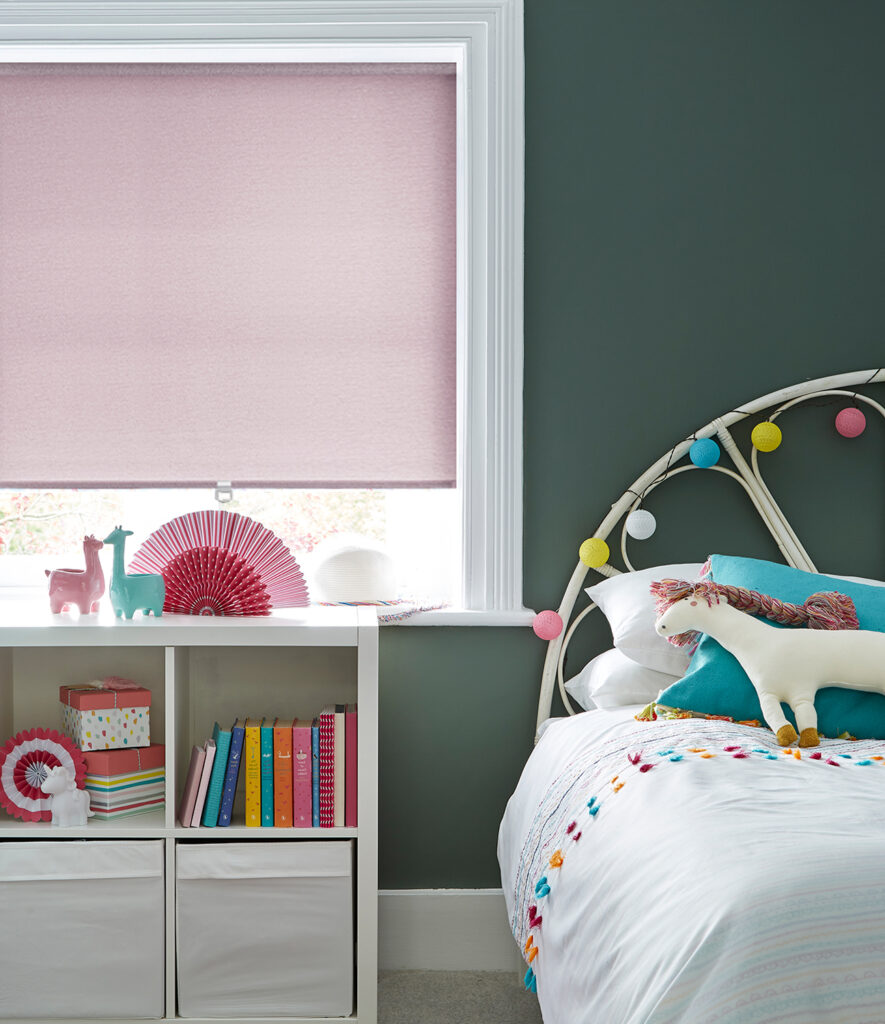 example room set image to show blinds safe for a kids room 