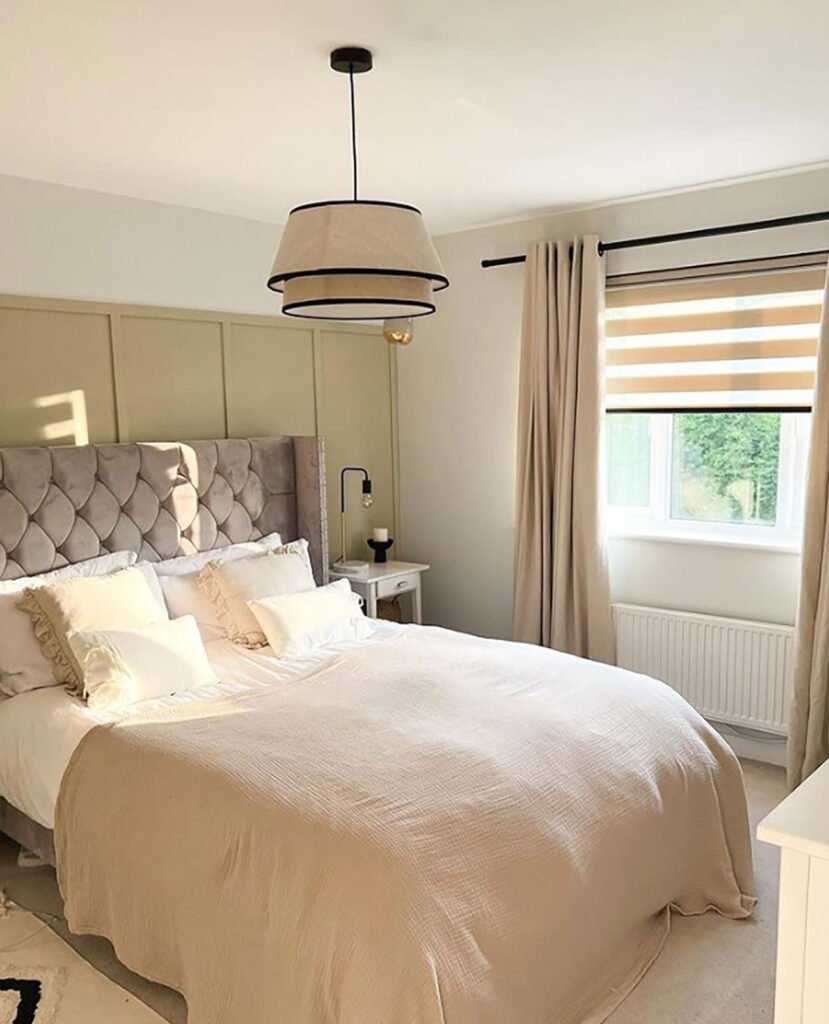 example to show instagram post of bedroom 