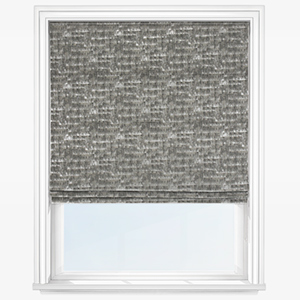 product photo of an anthracite grey coloured roman blind