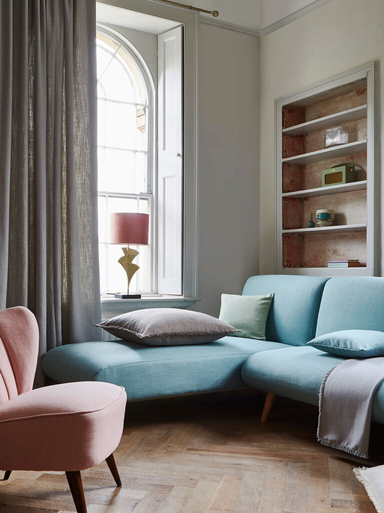 room set image to show miami colours in interior design 