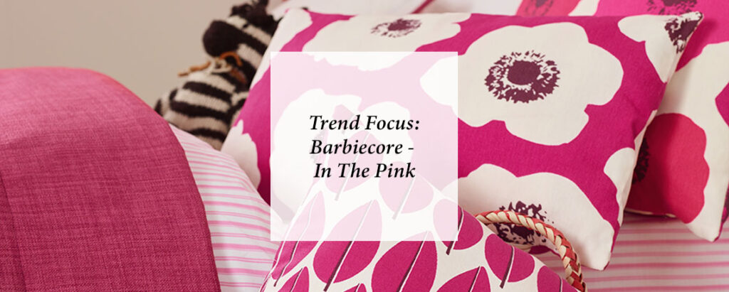 feature image for blog explaining what barbiecore is