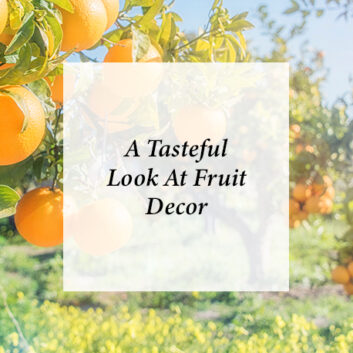 A Tasteful Look At Fruit Decor thumbnail