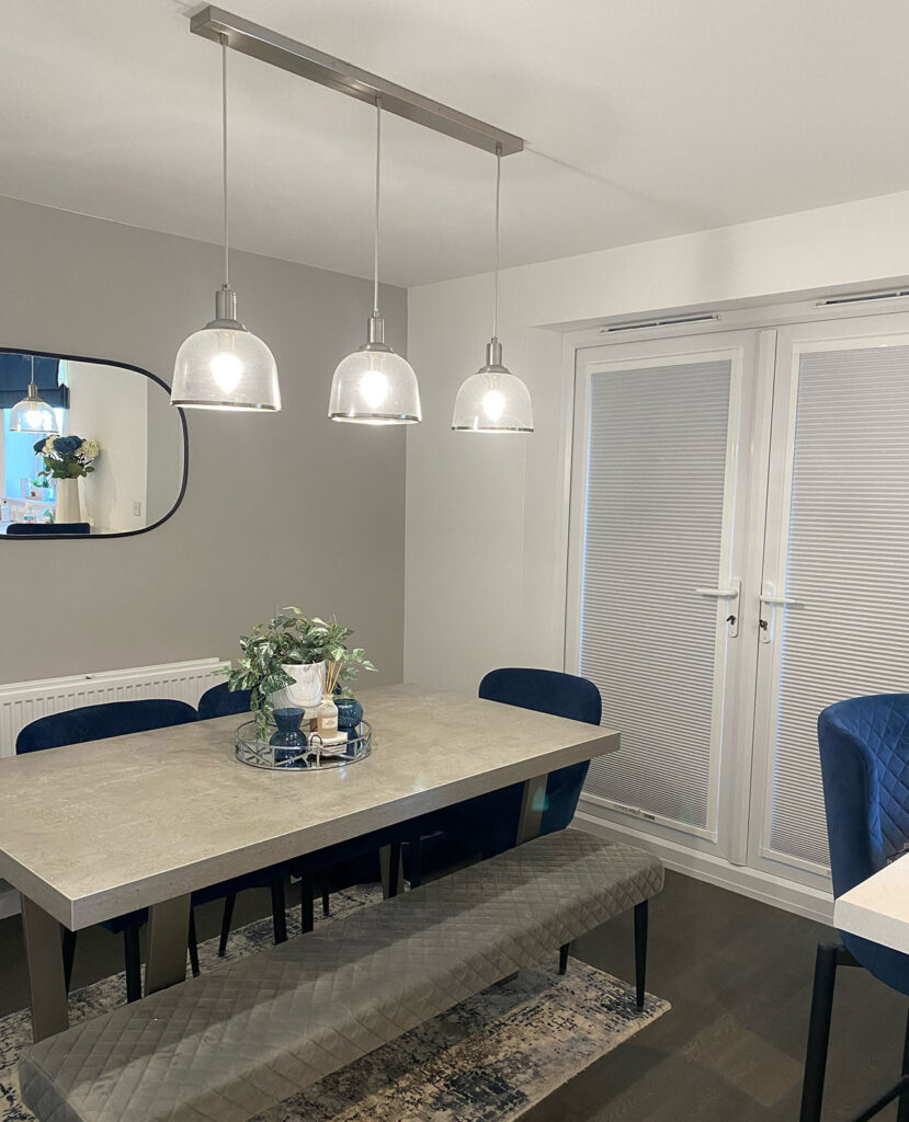 image of customer using blinds direct products in kitchen 