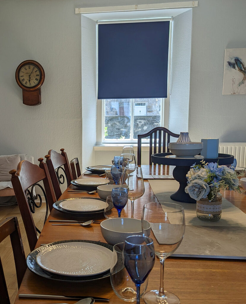 image taken from social media to show blinds direct products in dining room 