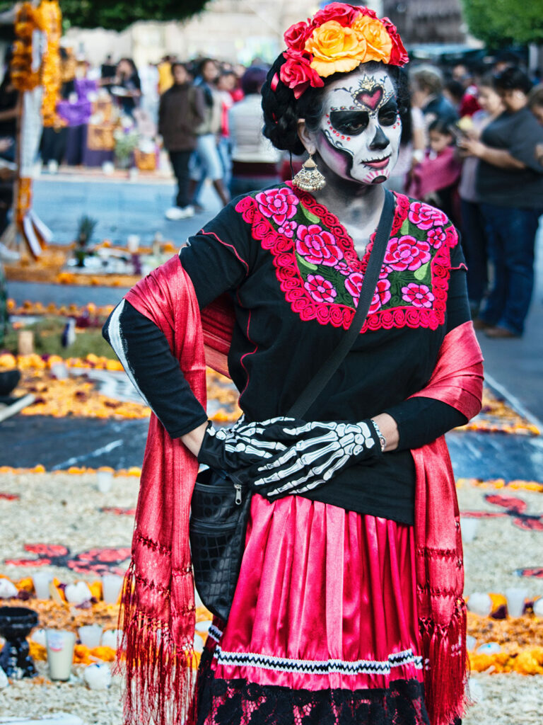 image to show example of what halloween in mexico looks like