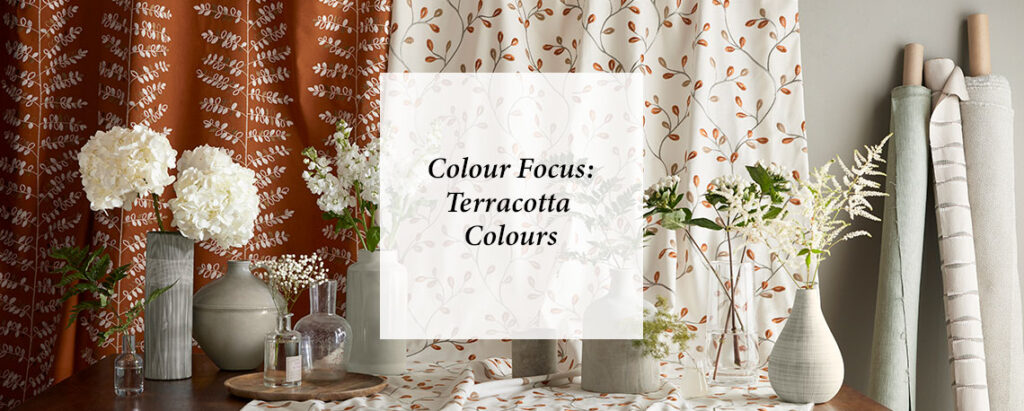feature image for blog on how to use the terracotta colour in interior design