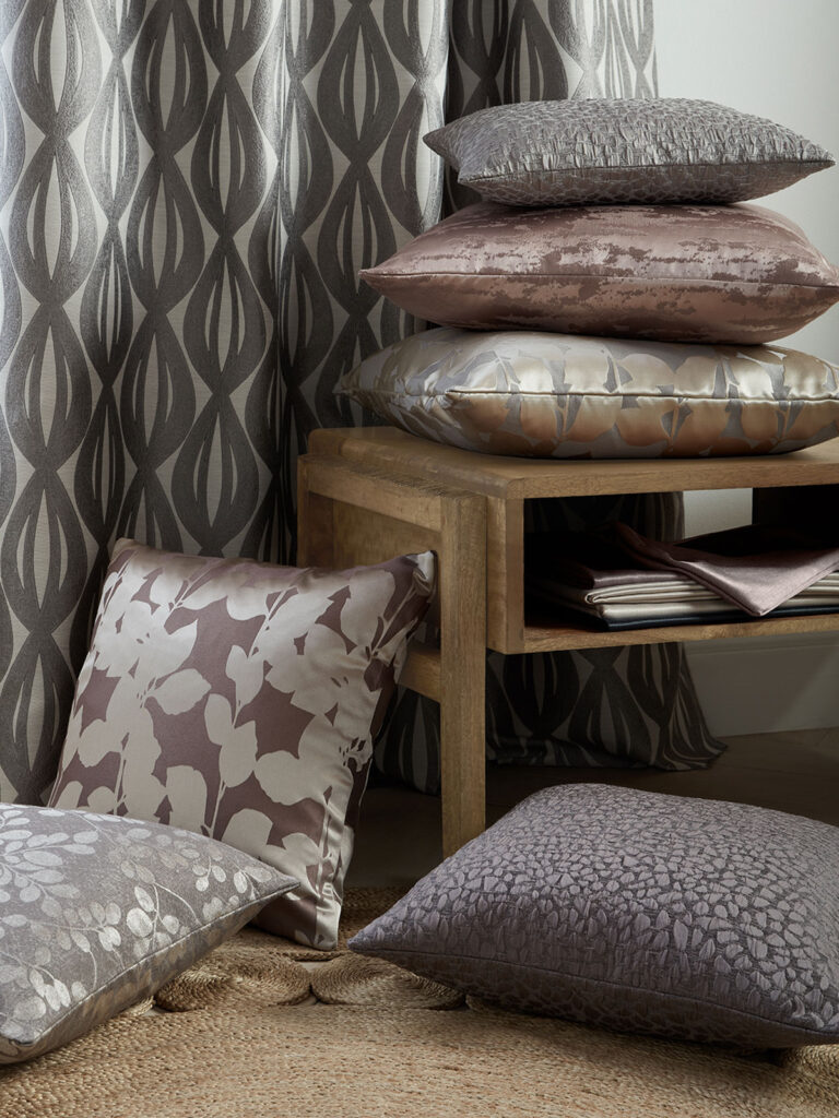 image to show how neutral tones from fashion week can be used in homes 
