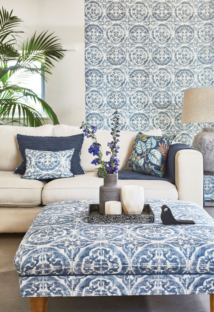 room set image showing a Mediterranean style will be a interior trend in 2023 
