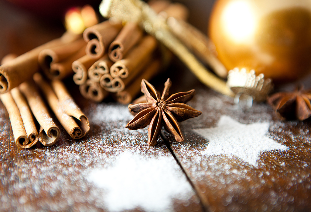 image of Christmassy scents like cinnamon 