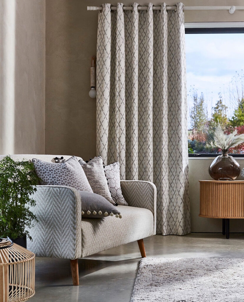 image to show what a holistic interior design layout looks like in living room 