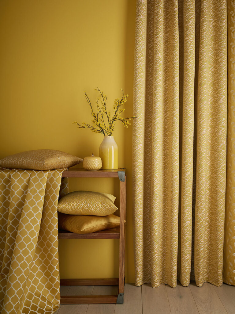 photo to show how to use yellow in interiors as it associated with the year of the rabbit 