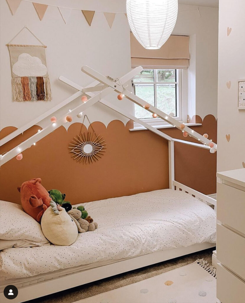 image of terracotta kids room  
