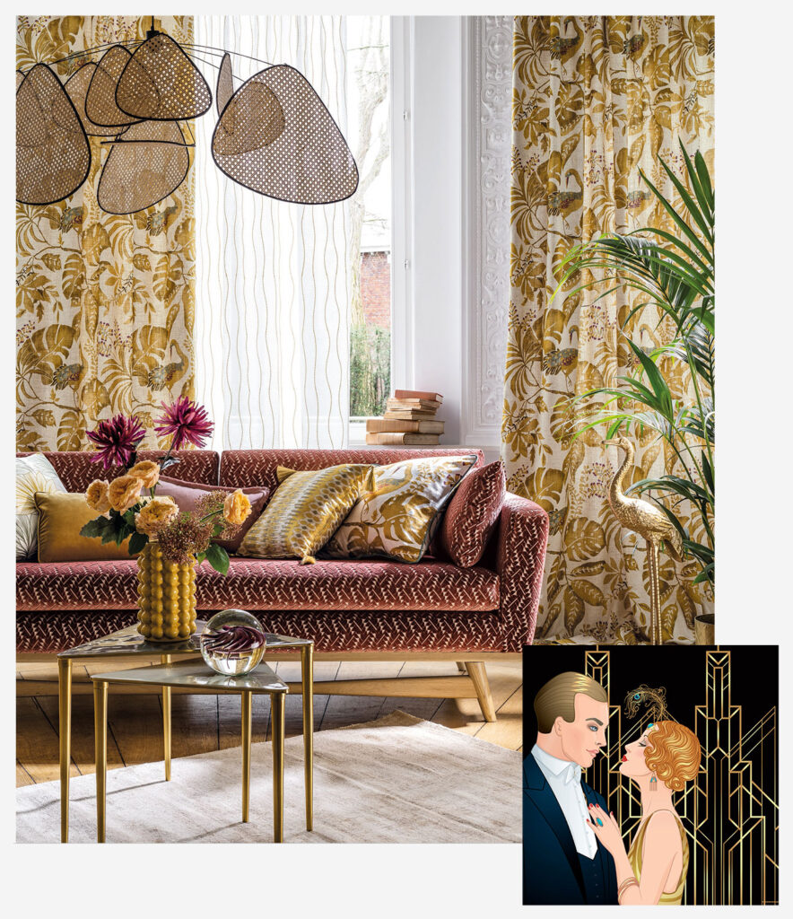 image showing the great gatsby style interiors