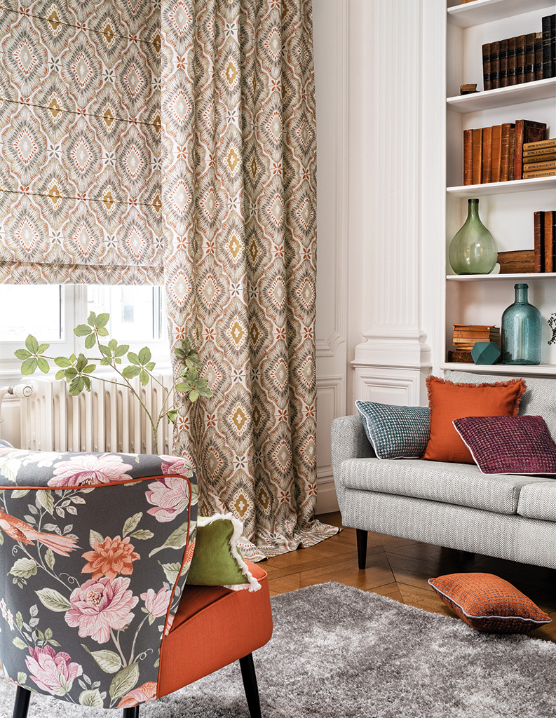 image of hipstoric inspired living room 