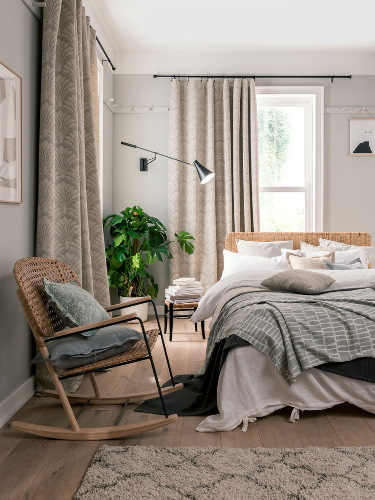 image of natural coloured bedroom room set