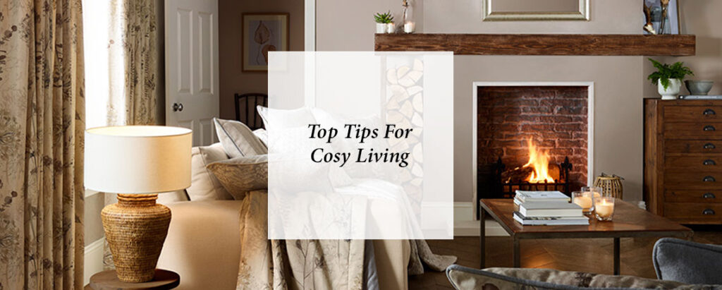 feature image for a blog providing tips on how to create a cosy room