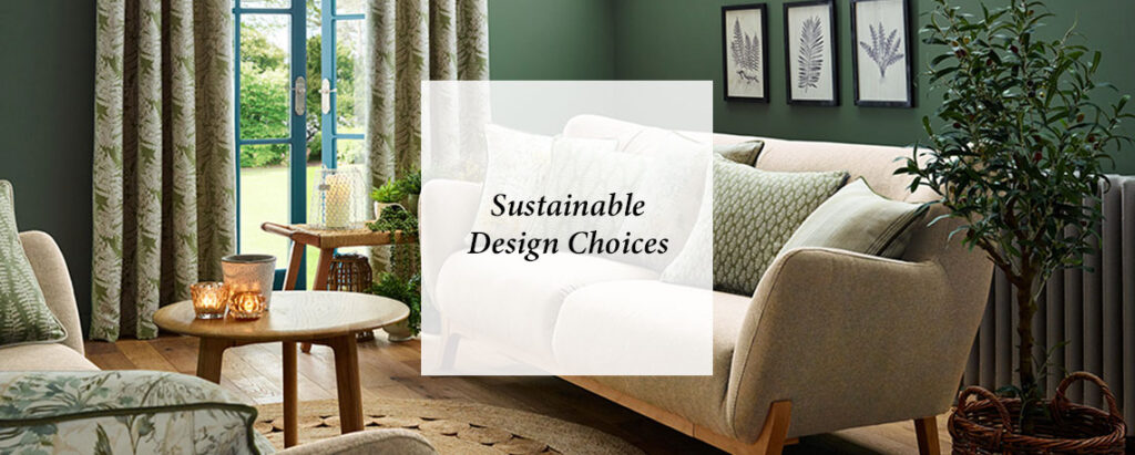 feature image for blog on sustainable decor ideas