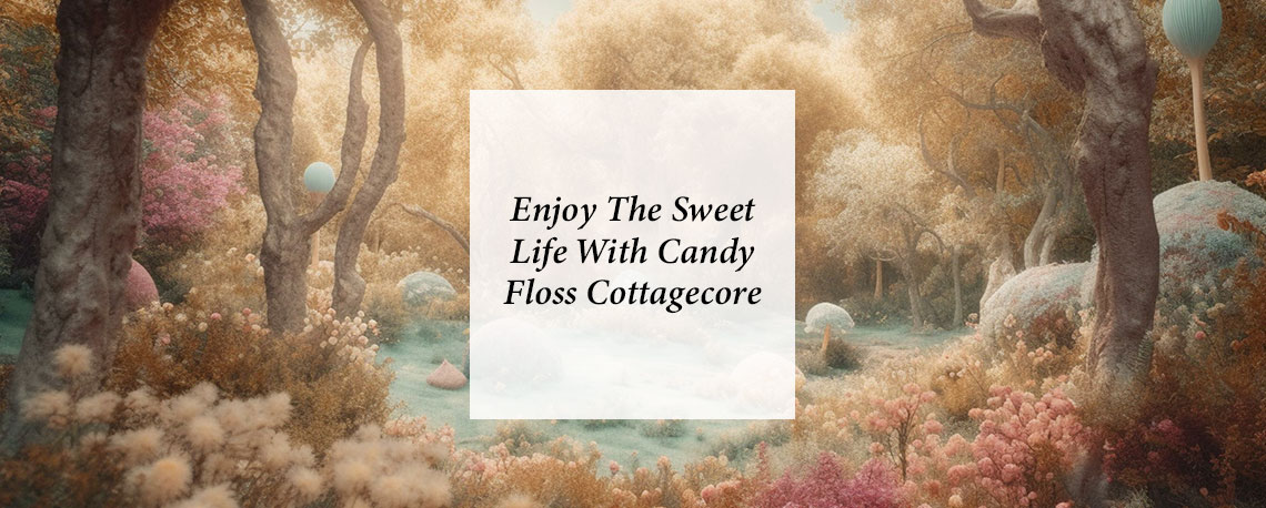 Enjoy The Sweet Life With Candy Floss Cottagecore