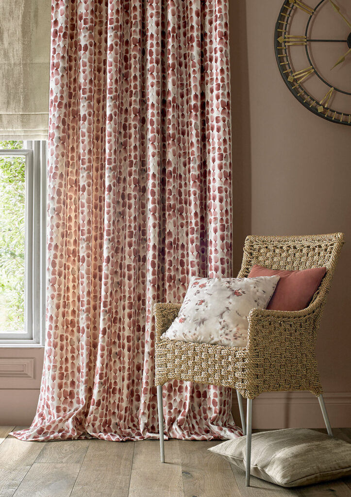 photo of a bedroom inspired by summer hues