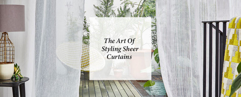 The Art Of Styling Sheer Curtains thumbnail