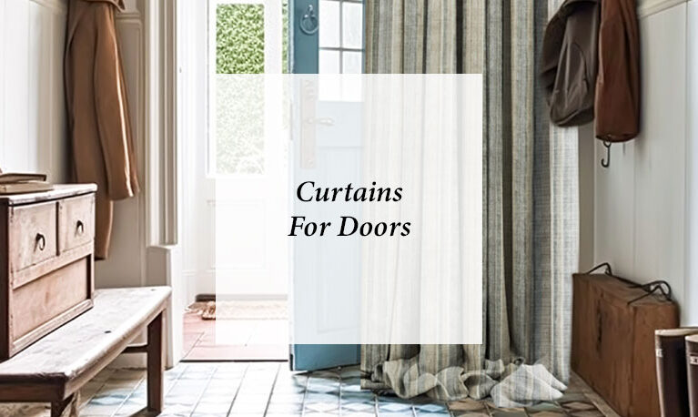 Home Comfort with Curtains for Doors