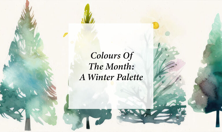 Colours of the Month: A Winter Palette