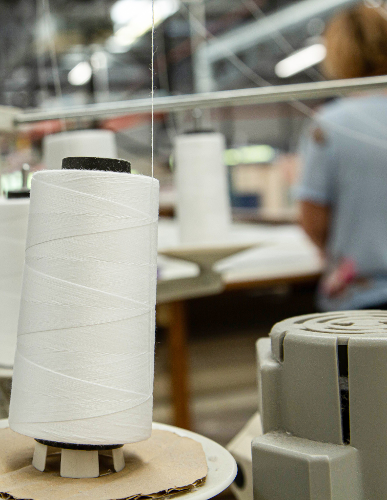 An image of a modern blinds factory in Yorkshire.