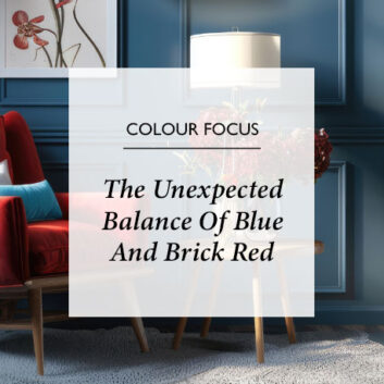 The Unexpected Balance Of Blue And Brick Red thumbnail