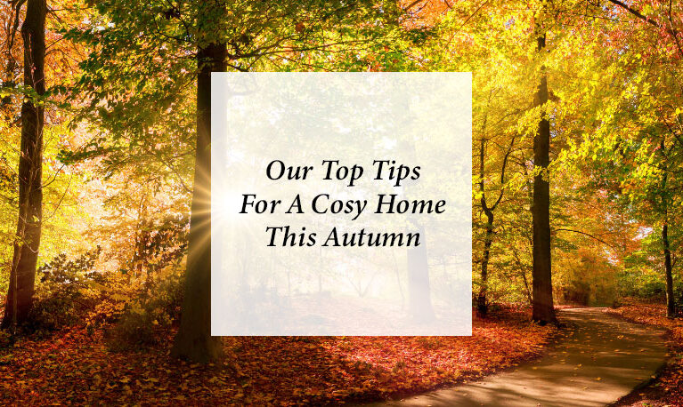 Top Tips For A Cosy Home This Autumn