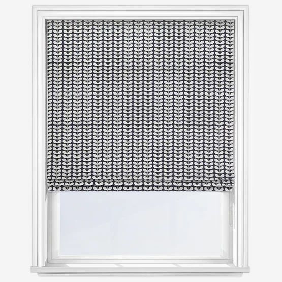 Roman blind orla kiely tiny stem whale.