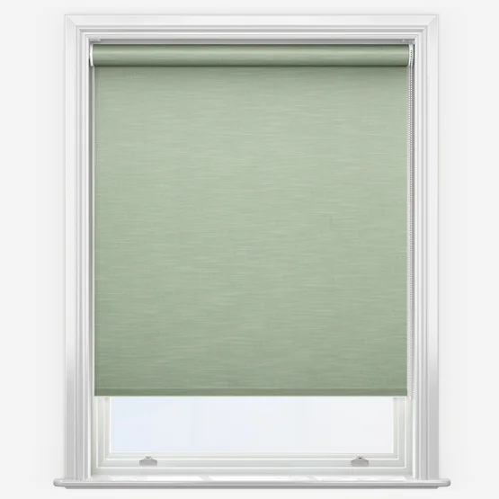 Hayworth green roller blind.